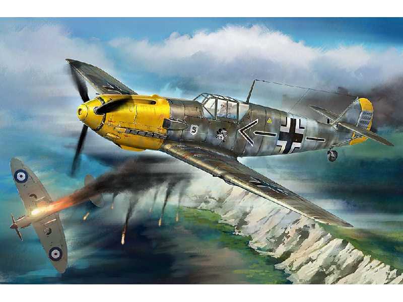 Messerschmitt Bf109e, wrzesień 1940 - zdjęcie 1 Messerschmitt Bf109e, wrzesień 1940 - zdjęcie 1