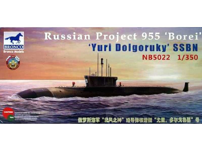 Jurij Dołgorukij rosyjski okręt podwodny klasy Borei projekt 955 - zdjęcie 1