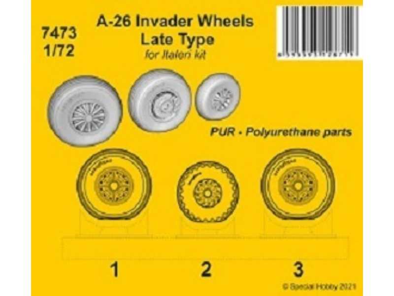 A-26 Invader Wheels Late Type Italeri - zdjęcie 1