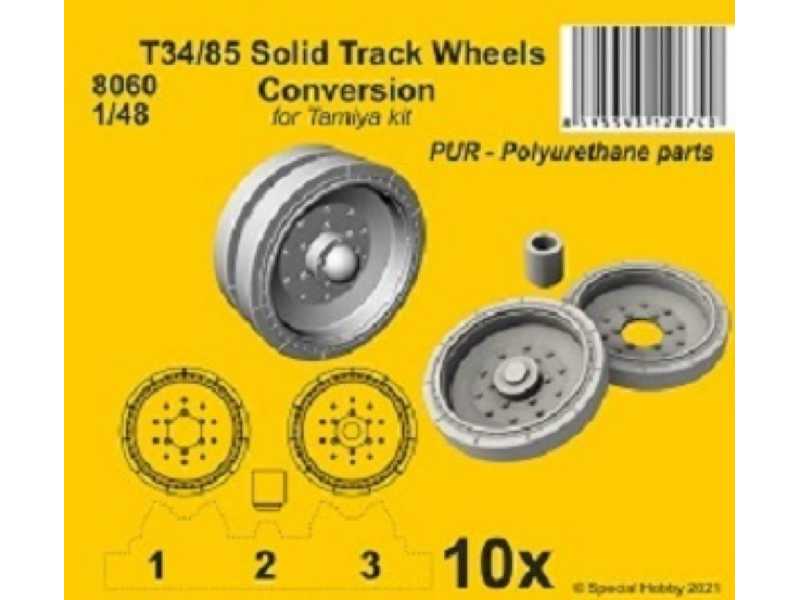 T-35/85 Solid Track Wheels Conversion Tamiya - zdjęcie 1 T-35/85 Solid Track Wheels Conversion Tamiya - zdjęcie 1