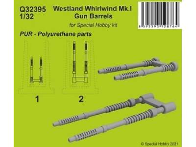 Westland Whirlwind Mk.I Gun Barrels Special Hobby - zdjęcie 1