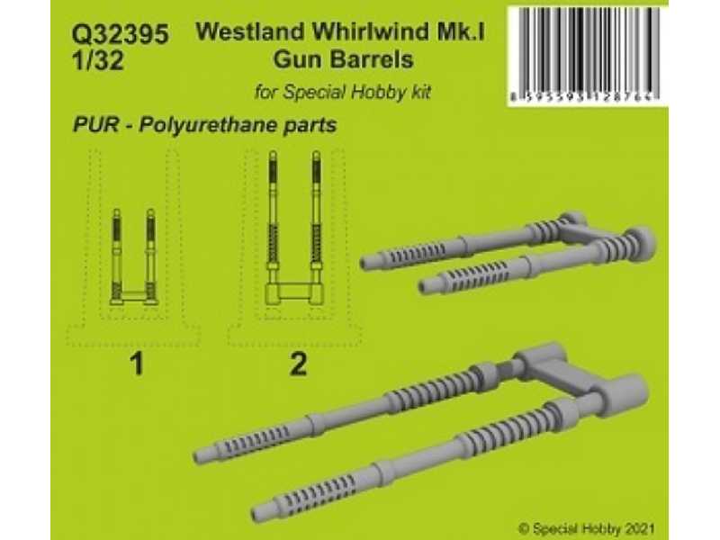 Westland Whirlwind Mk.I Gun Barrels Special Hobby - zdjęcie 1 Westland Whirlwind Mk.I Gun Barrels Special Hobby - zdjęcie 1