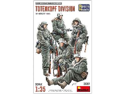 Dywizja Totenkopf - Charków 1943 - żywiczne głowy - zdjęcie 2