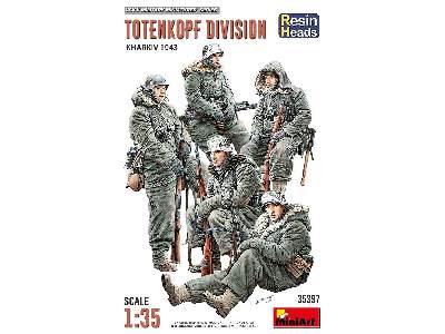 Dywizja Totenkopf - Charków 1943 - żywiczne głowy - zdjęcie 3