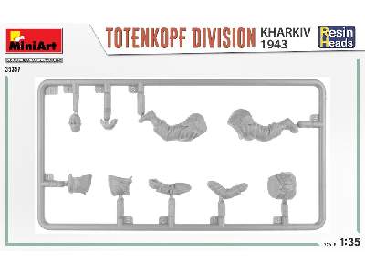 Dywizja Totenkopf - Charków 1943 - żywiczne głowy - zdjęcie 11
