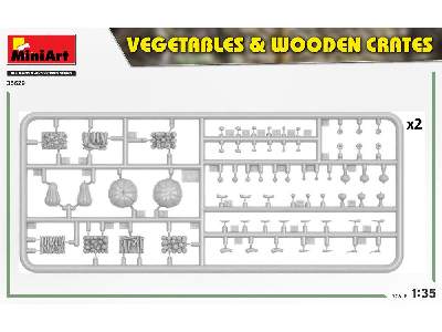 Warzywa i drewniane skrzynki - zdjęcie 4