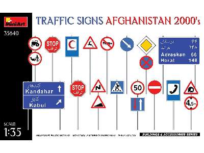 Afgańskie znaki drogowe, rok 2000 - zdjęcie 1