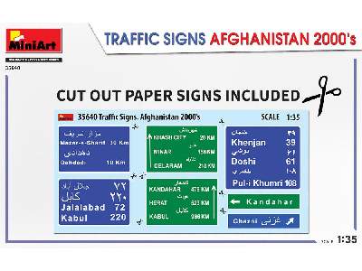 Afgańskie znaki drogowe, rok 2000 - zdjęcie 3
