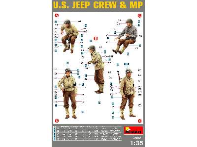 Amerykańska załoga jeepa i żandarmeria wojskowa - zdjęcie 5