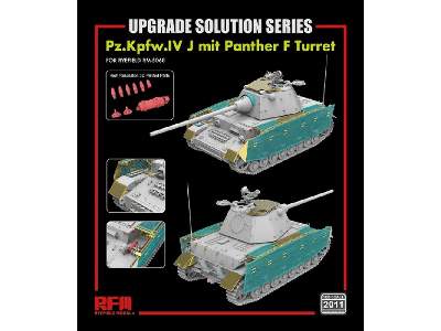 Upgrade Solution Series For Pz.Kpfw.Iv J Mit Panther F Turret - zdjęcie 1