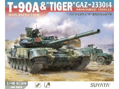 T-90a Main Battle Tank & "tiger" Gaz-233014 Armoured Vehicle - zdjęcie 1