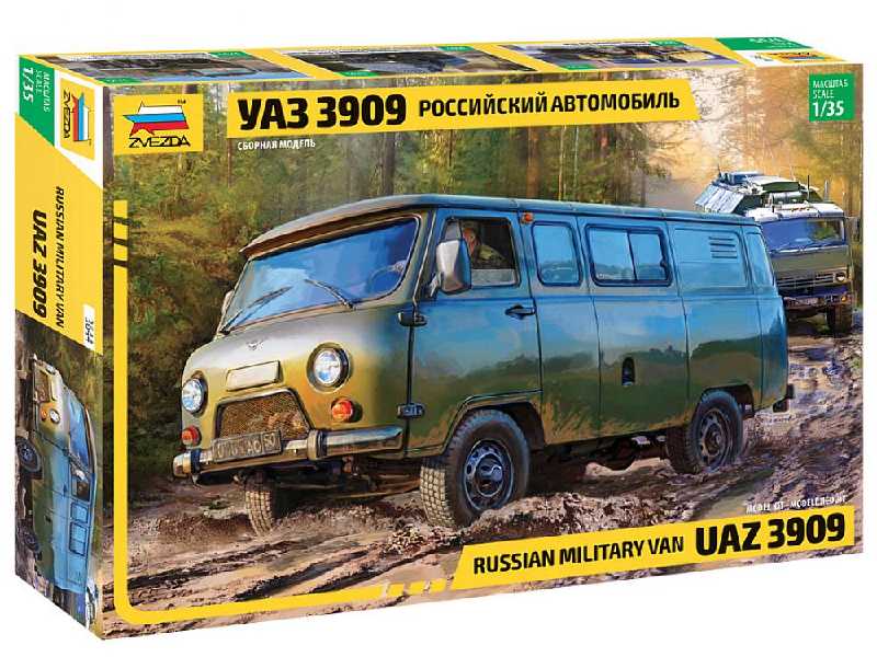 UAZ 3909 rosyjski van wojskowy - zdjęcie 1