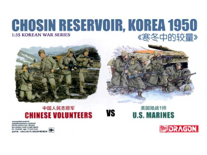 Chińscy ochotnicy vs. U.S. Marines - Chosin Reservoir, Korea 1950 - zdjęcie 1 Chińscy ochotnicy vs. U.S. Marines - Chosin Reservoir, Korea 1950 - zdjęcie 1