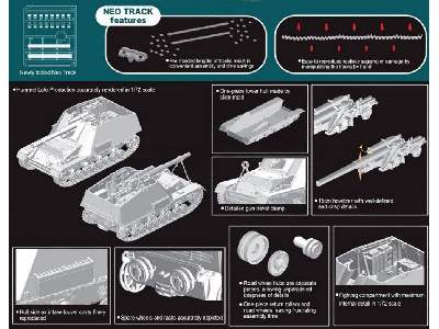 Sd.Kfz.165 Hummel Late Production w/NEO Tracks - zdjęcie 2