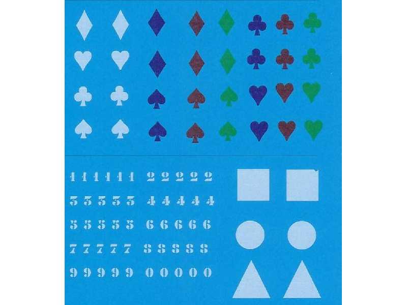 French Vehicles Playing Card Signs And Serial Numbers - World War I - zdjęcie 1 French Vehicles Playing Card Signs And Serial Numbers - World War I - zdjęcie 1
