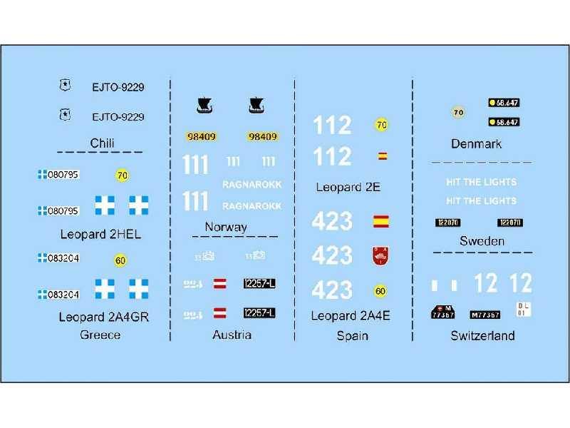 Leopard 2 Tank - Export Versions - zdjęcie 1