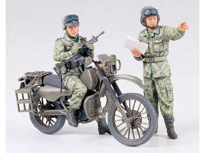 Japan Ground Self Defense Force Motorcycle Reconnaissance Set - zdjęcie 1