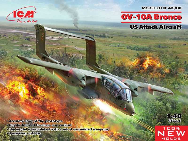 Ov-10а Bronco Us Attack Aircraft - zdjęcie 1 Ov-10а Bronco Us Attack Aircraft - zdjęcie 1