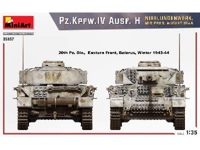 Pz.Kpfw.IV Ausf. H Nibelungenwerk. środkowa produkcja - sierpień 1943 - zdjęcie 10