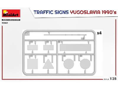 Znaki drogowe - Jugosławia lata 90-te XX wieku - zdjęcie 5