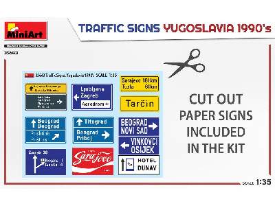 Znaki drogowe - Jugosławia lata 90-te XX wieku - zdjęcie 9