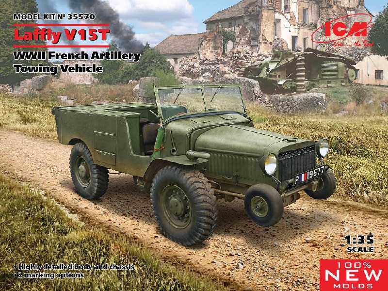 Laffly V15t WWII French Artillery Towing Vehicle - zdjęcie 1 Laffly V15t WWII French Artillery Towing Vehicle - zdjęcie 1