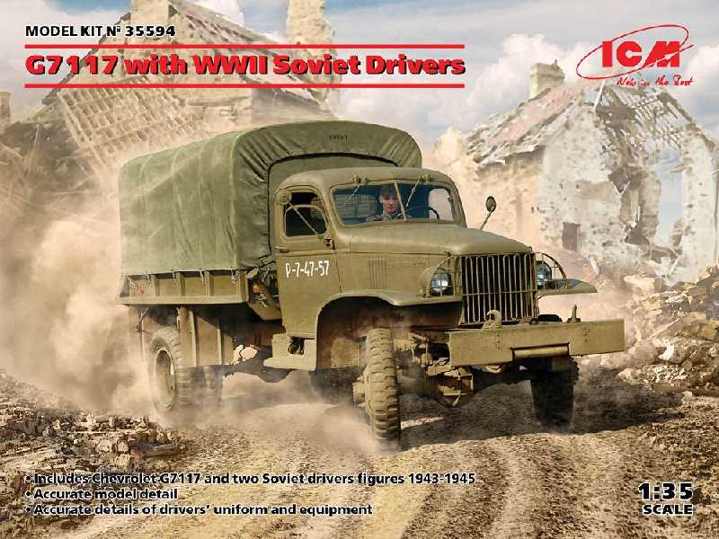 G7117 With WWII Soviet Drivers - zdjęcie 1 G7117 With WWII Soviet Drivers - zdjęcie 1