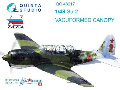 Su-2, Vacuformed Clear Canopy - zdjęcie 1