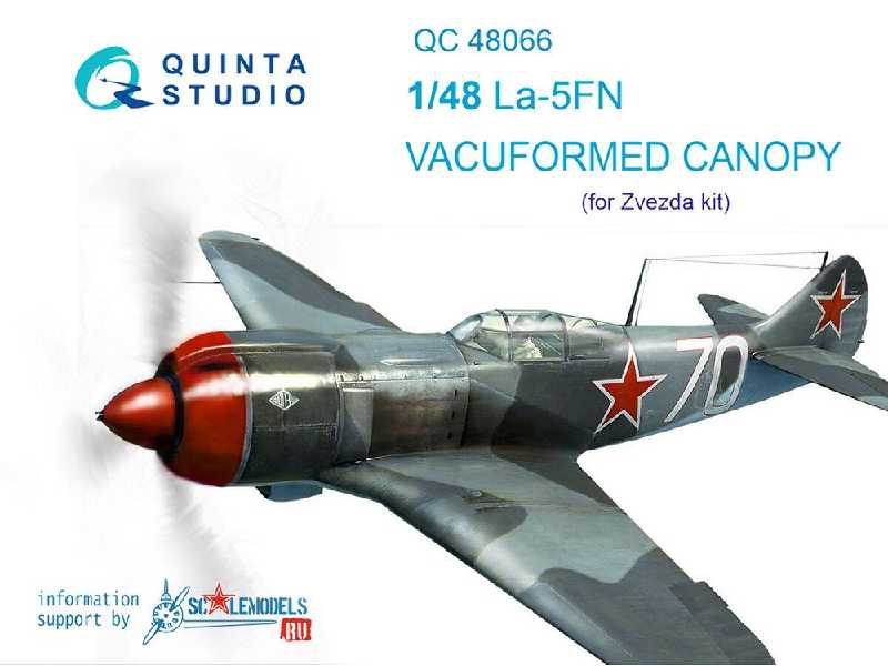 La-5fn Vacuformed Clear Canopy - zdjęcie 1 La-5fn Vacuformed Clear Canopy - zdjęcie 1