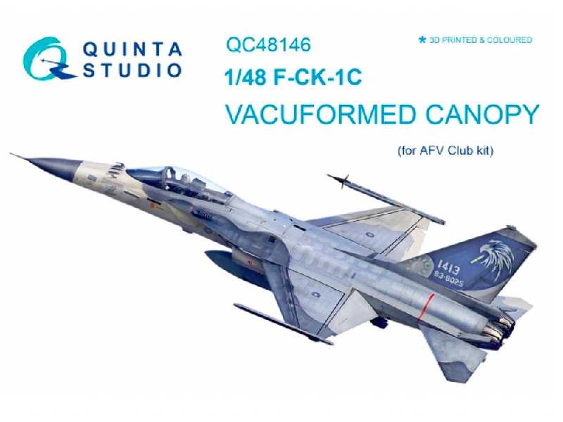 F-ck-1С Vacuformed Clear Canopy - zdjęcie 1 F-ck-1С Vacuformed Clear Canopy - zdjęcie 1