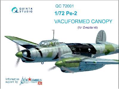 Pe-2 Vacuformed Clear Canopy - zdjęcie 10