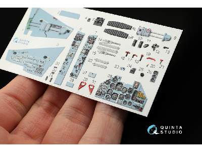 Su-25 3d-printed & Coloured Interior On Decal Paper - zdjęcie 10