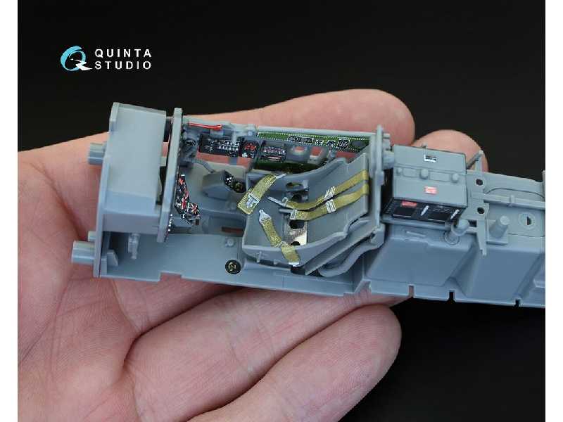 P-51d (Early) 3d-printed & Coloured Interior On Decal Paper - zdjęcie 1 P-51d (Early) 3d-printed & Coloured Interior On Decal Paper - zdjęcie 1