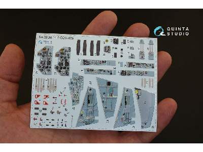 Su-25ub 3d-printed & Coloured Interior (For Trumpeter Kit) - zdjęcie 7