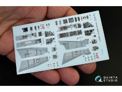 Mirage 2000b 3d-printed & Coloured Interior On Decal Paper - zdjęcie 6