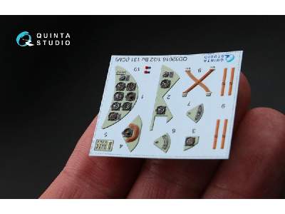 Bu 131 3d-printed And Coloured Interior On Decal Paper - zdjęcie 3
