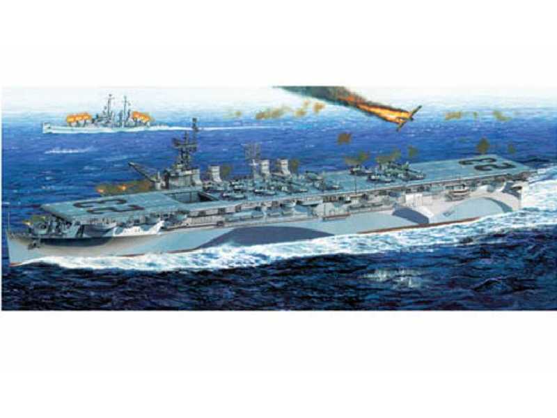 Lotniskowiec U.S.S. Princeton CVL-23 - zdjęcie 1 Lotniskowiec U.S.S. Princeton CVL-23 - zdjęcie 1