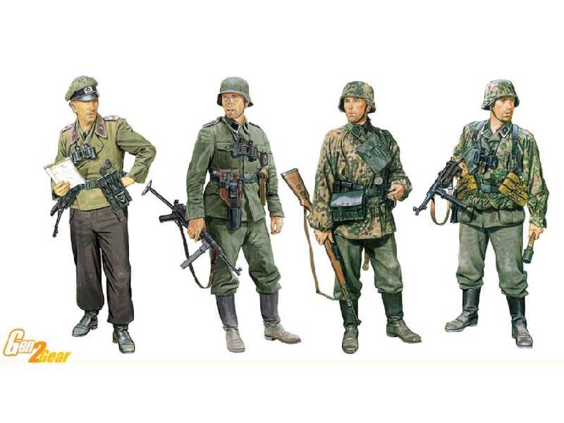 Figurki German Fighting Elite in the East - zdjęcie 1 Figurki German Fighting Elite in the East - zdjęcie 1