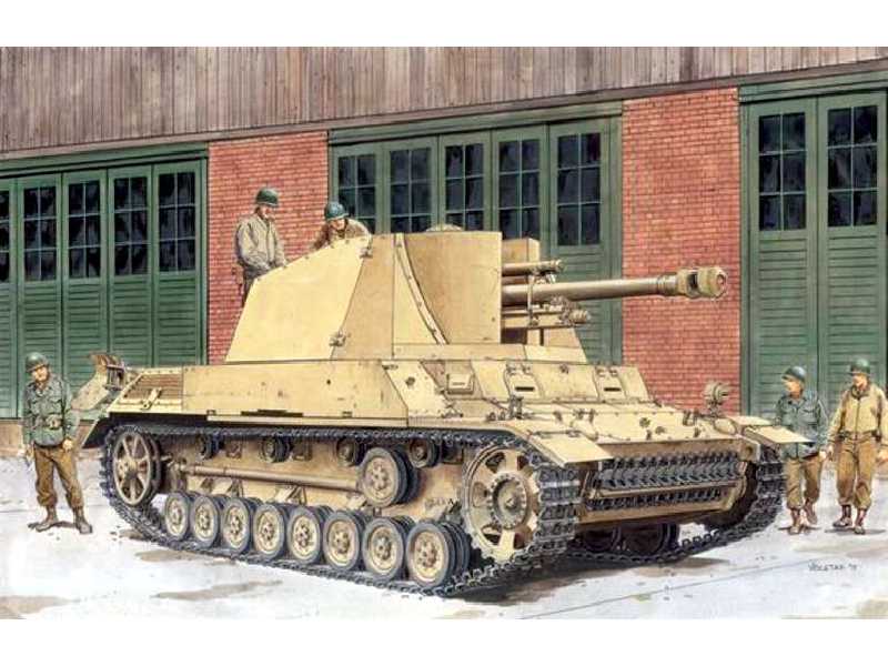 leFH18/40/2 (Sf) auf G.W. Pz.Kpfw.III/IV - Smart Kit - zdjęcie 1 leFH18/40/2 (Sf) auf G.W. Pz.Kpfw.III/IV - Smart Kit - zdjęcie 1