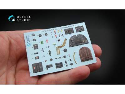 Spitfire Mk.V 3d-printed And Coloured Interior On Decal Paper - zdjęcie 4