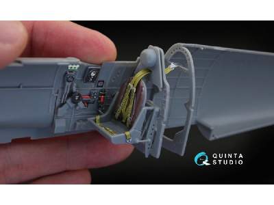 Spitfire Mk.V 3d-printed And Coloured Interior On Decal Paper - zdjęcie 6