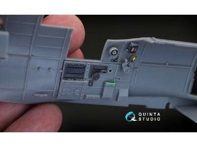Spitfire Mk.V 3d-printed And Coloured Interior On Decal Paper - zdjęcie 8