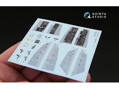 F-16i 3d-printed And Coloured Interior On Decal Paper - zdjęcie 3
