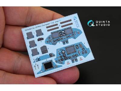 Su-30mkk 3d-printed And Coloured Interior On Decal Paper - zdjęcie 3