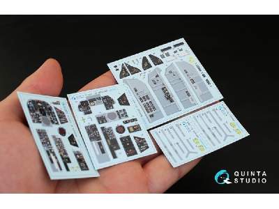 F-105g 3d-printed And Coloured Interior On Decal Paper - zdjęcie 2