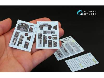 F-105g 3d-printed And Coloured Interior On Decal Paper - zdjęcie 3