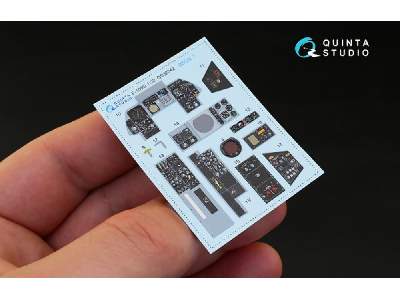 F-105g 3d-printed And Coloured Interior On Decal Paper - zdjęcie 6