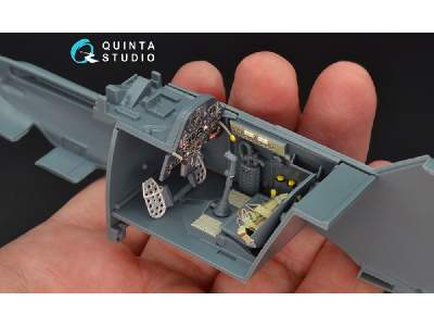 Bf 109e-3 3d-printed And Coloured Interior On Decal Paper - zdjęcie 6