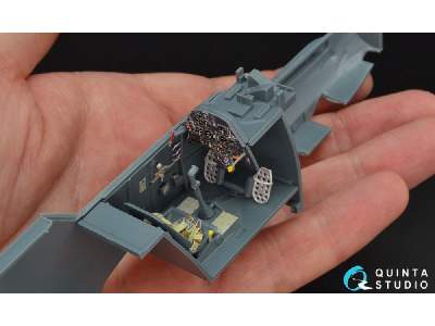 Bf 109e-3 3d-printed And Coloured Interior On Decal Paper - zdjęcie 8