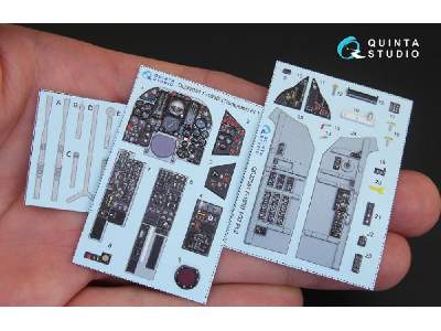 F-105d 3d-printed And Coloured Interior On Decal Paper - zdjęcie 2